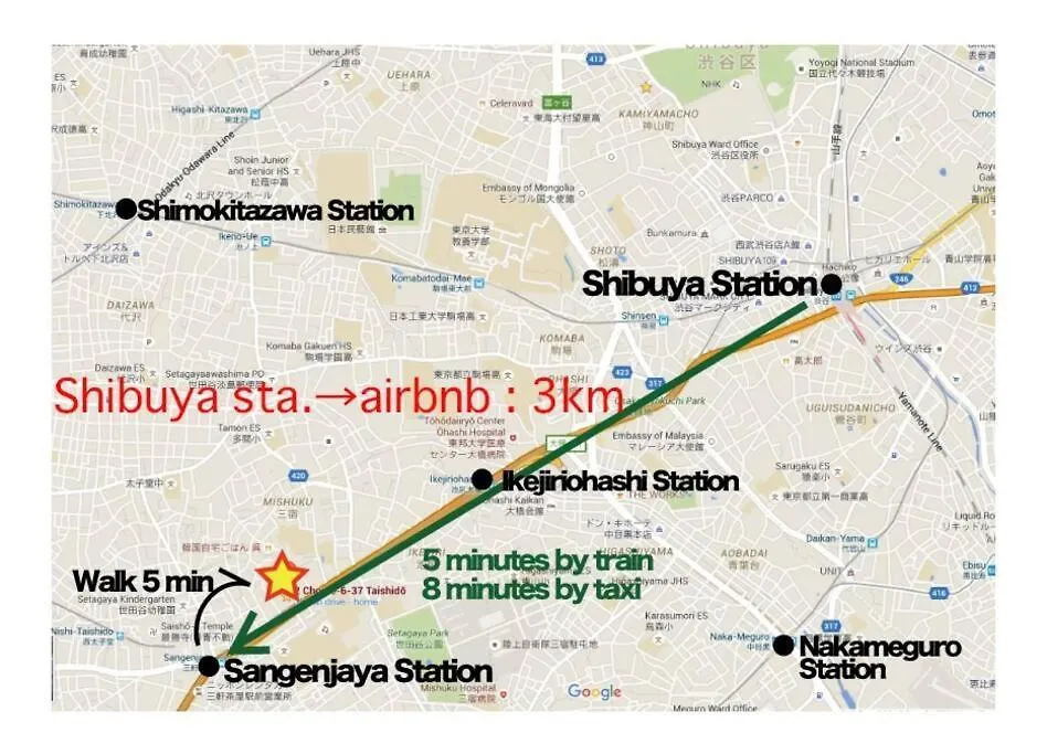 Apartmán Liberty House 7Ppl Prefektura Tokio Japonsko